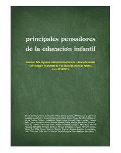 Principales pensadores de la educación infantil